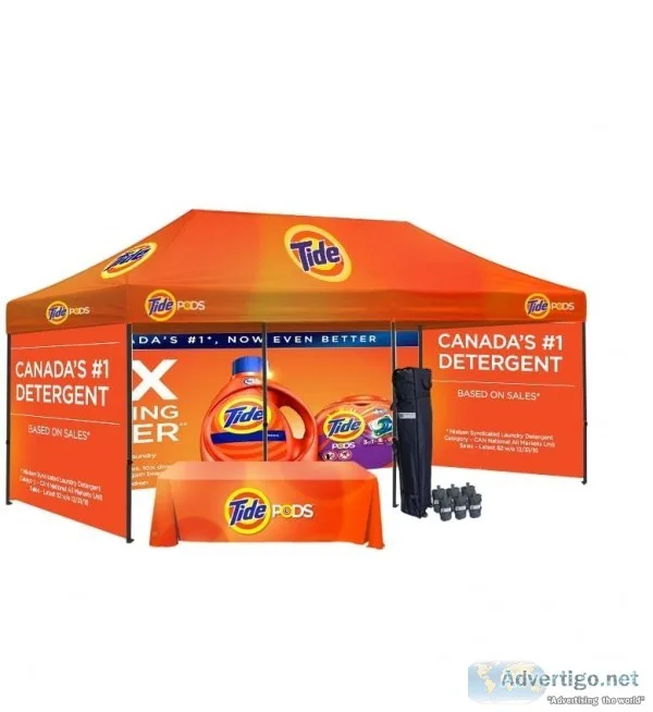 Hurry Up  Available Now Custom Printed Event Tents  Starline Ten