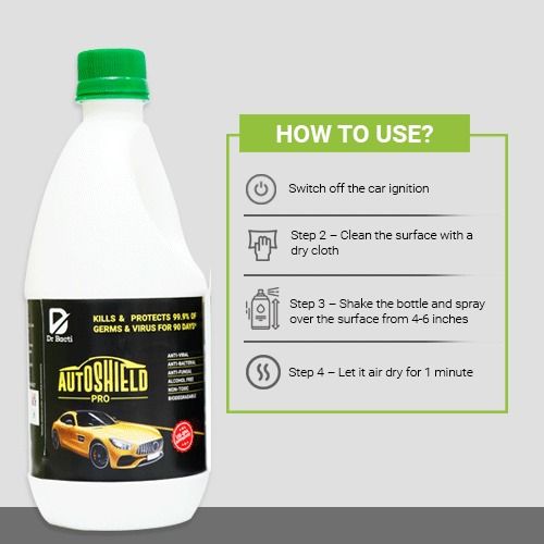 Dr bacti autoshield pro (500ml) | car cleaning spray