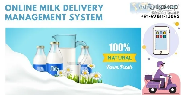 Milk delivery app development