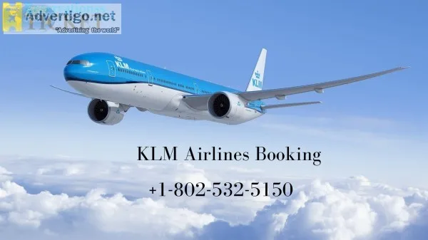 Find cheap klm airlines tickets booking, +1-802-532-5150
