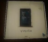 iRIVER CLIX 2GB PORTABLE MP3 RADIO VIDEO PLAYER SUPER QUALITY JU