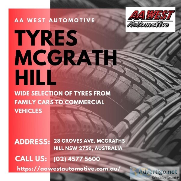 car tyres mcgraths hill - AA West Automotive