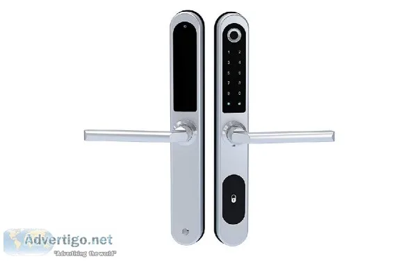 Door Handle with Digital Security Lock