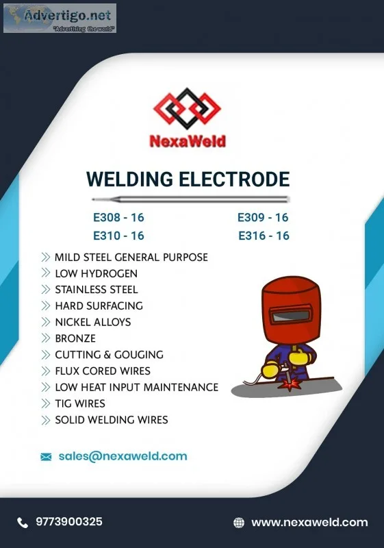 Low heat electrode - industrial megamart - 09773900325
