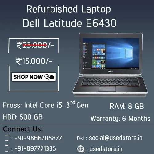Refurbished Dell Latitude E6430 Laptop