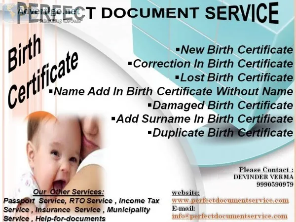 Birth certificate