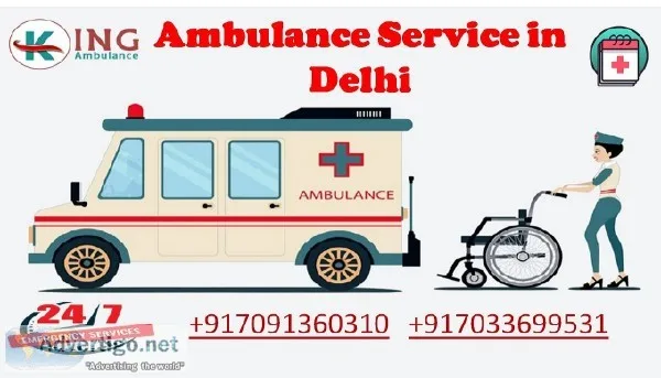 Now Get Low-Budget Ambulance Service in Delhi with Medical Team