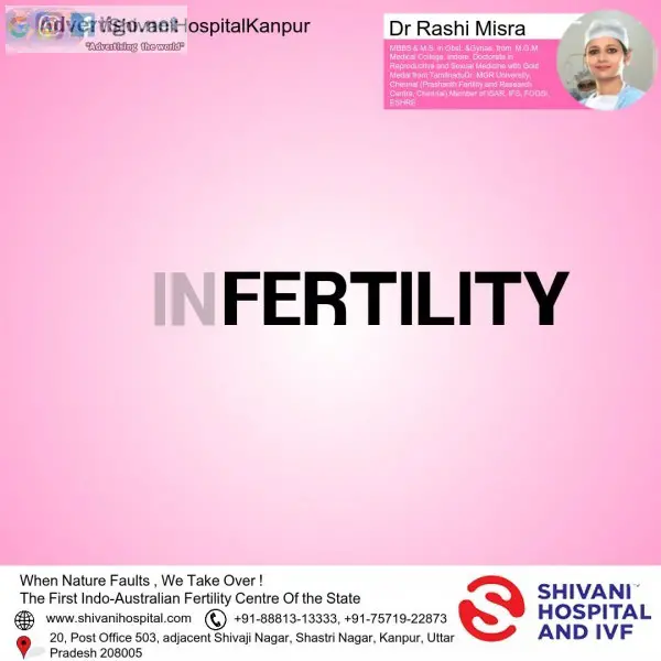 BEST IVF HOSPITAL IN KANPUR  DR. RASHI MISRA  SHIVANI HOSPITAL a