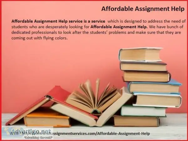 Are You Looking For Affordable Assignment Help