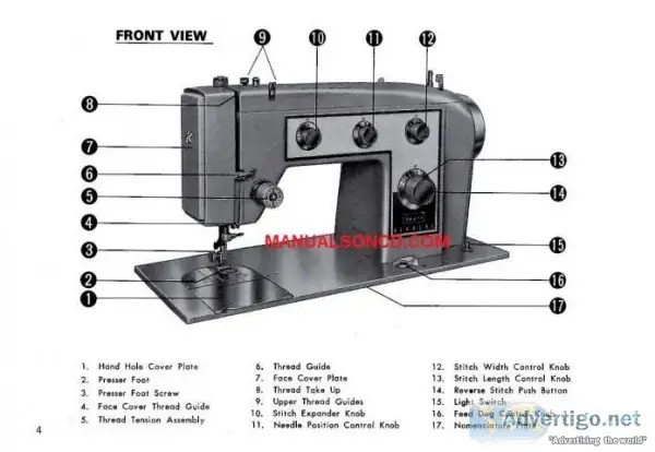 Kenmore 158.18010 &ndash 18011 Sewing Machine Manual