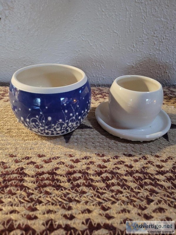 French Butter Keeper Ceramic