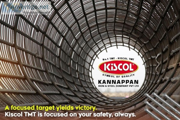 Kiscol Steel TMT  bars for construction  in coimbatore