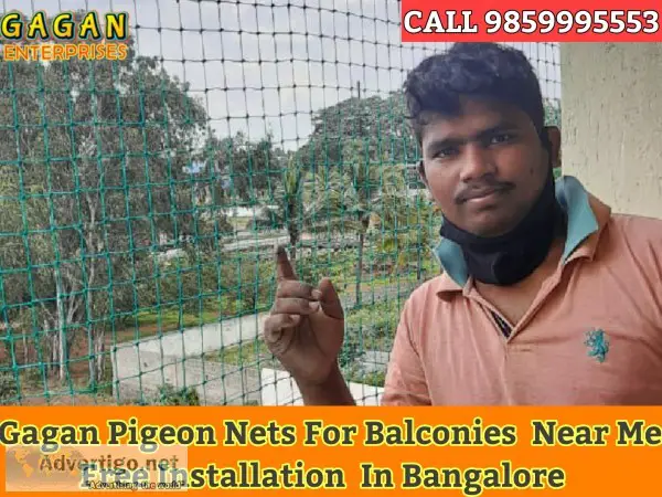 Gagan pigeon nets installation near me bangalore