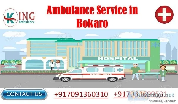 Low-Cost Ambulance Service in Bokaro with all Medical Facilities