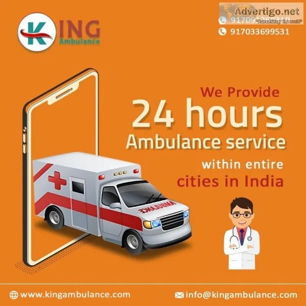 Best and Low Cost King Ambulance in Jamshedpur