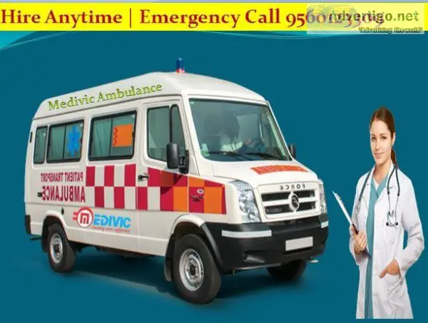 Get 24 Hour Medivic Ambulance Services in Pitampura