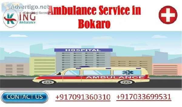 Take Advantage of Hassle-Free Ambulance Service in Bokaro by Kin