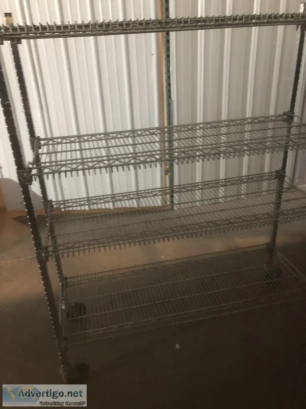 Heavy Duty 4 shelf cart