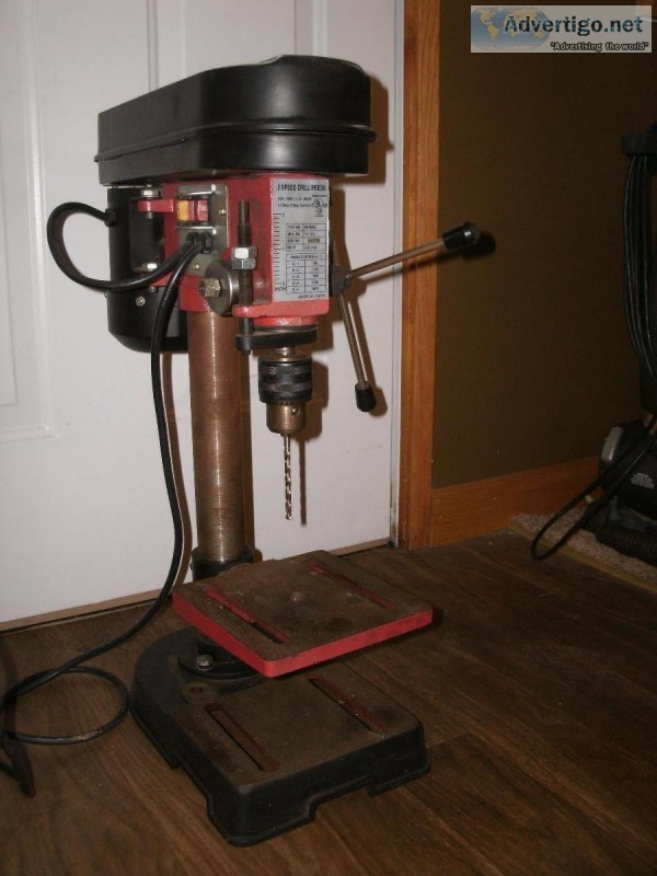 Table top drill press for sale.
