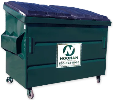 Commercial Dumpster Removes All Accumulated Debris In A Second