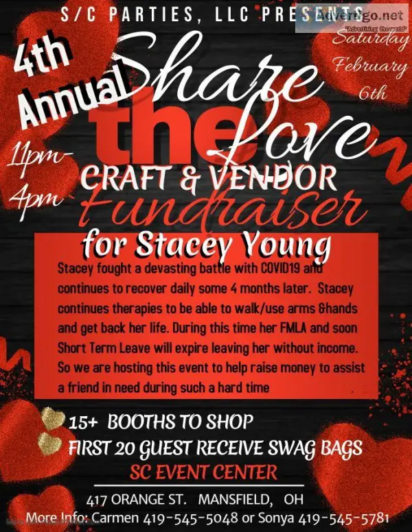 Share the Love Craft and Vendor Show fundraiser
