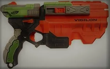Nerf Vortex Vigilon Blaster (Super Condition) ONLY 5