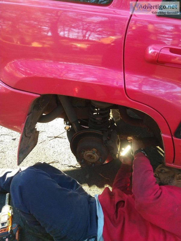 Mobile mechanic no start brakestie rods Diagnosis etc