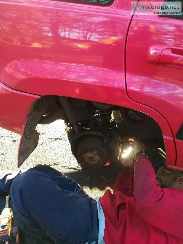 Mobile mechanic no start brakestie rods Diagnosis etc