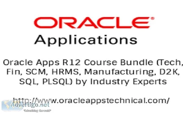 60% off on Oracle Apps R12 Course Bundle (8 Course Bundle)