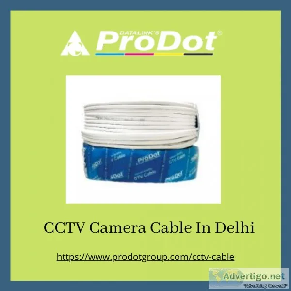 CCTV Camera Cable In Delhi  Prodotgroup