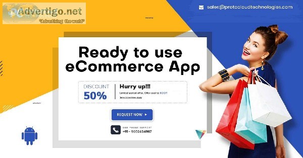 Readymade eCommerce Mobile App in India