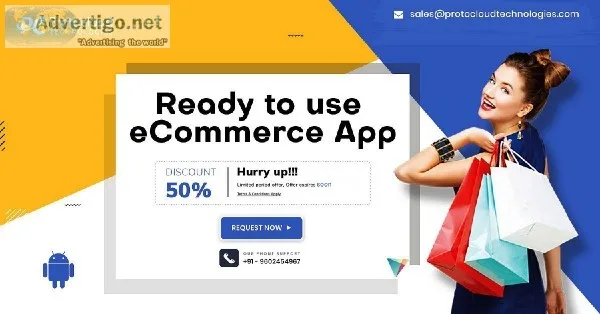 Readymade eCommerce Mobile App in India