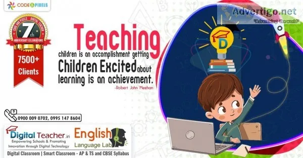 Digital classroom content for cbse and ap & ts state board sylla