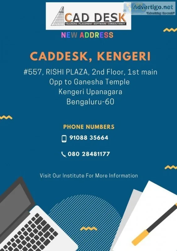 caddesk kengeri offering autocad course