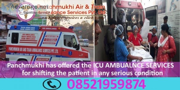 Get an Advanced Panchmukhi North East Ambulance Service in Senap