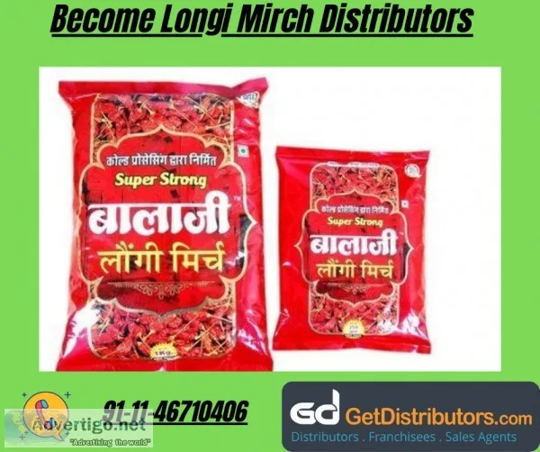 Become Longi Mirch Distributors