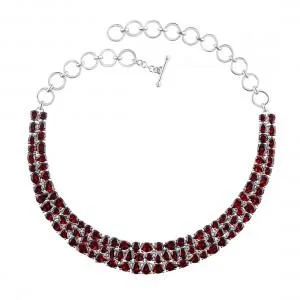 Wholesale 925 Sterling Silver Garnet Jewelry