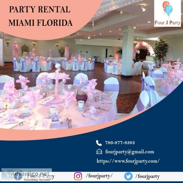 Party Rental Miami Florida