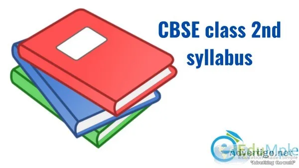 CBSE class 2nd syllabus