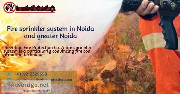 Fire sprinkler system in Noida and greater Noida