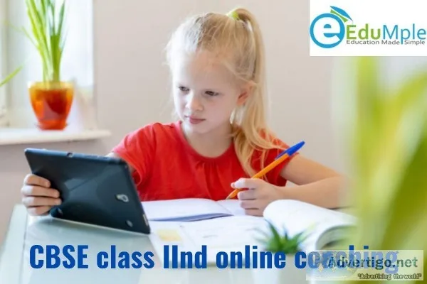 CBSE class IInd online coaching