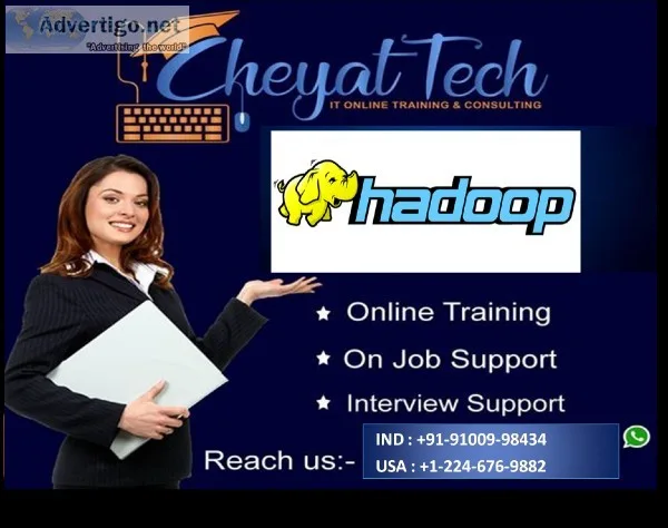 hadoop online training by cheyat tech