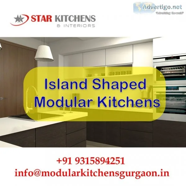 Best Island Shaped Modular Kitchens in Gurgaon