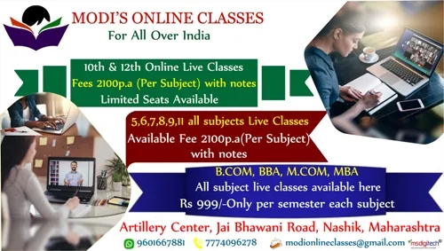 Online live class nashik