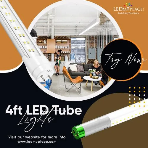 Buy 4ft LED Tube Light Fixtures at Reasonable Price