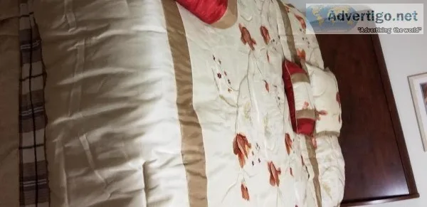 Queen size bed and Headboard