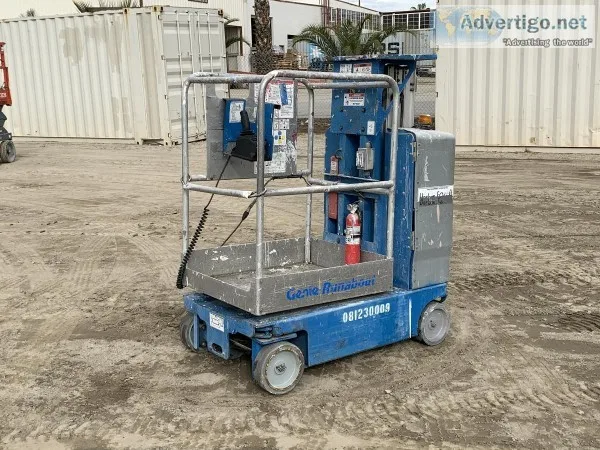 2008 GENIE GR-12 PERSONNEL LIFT 1161-02