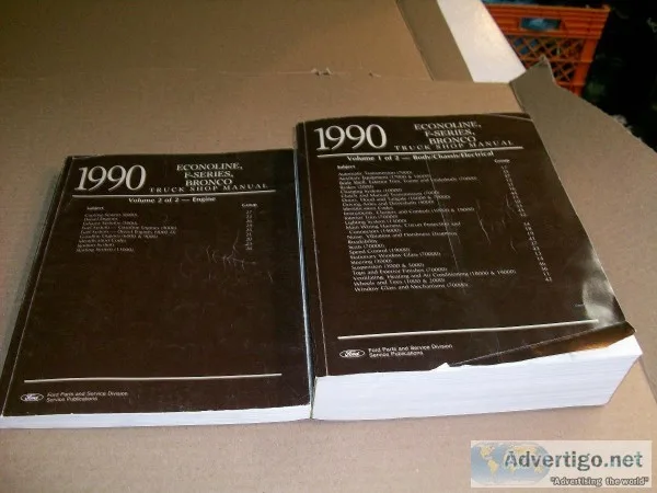 2 -1990 truck shop manauls