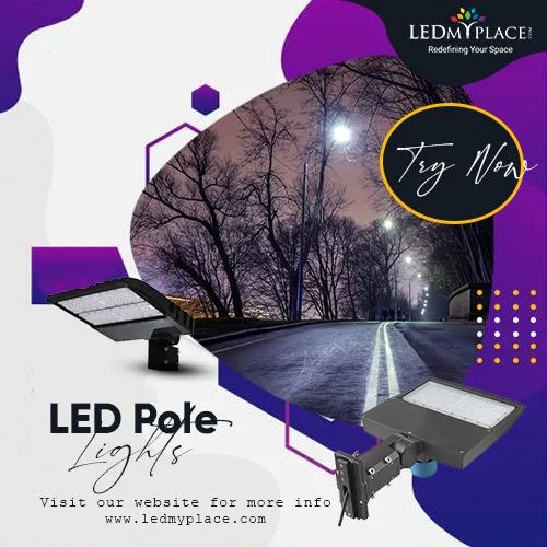 Buy LED Pole Lights For Building Entrances Gardens