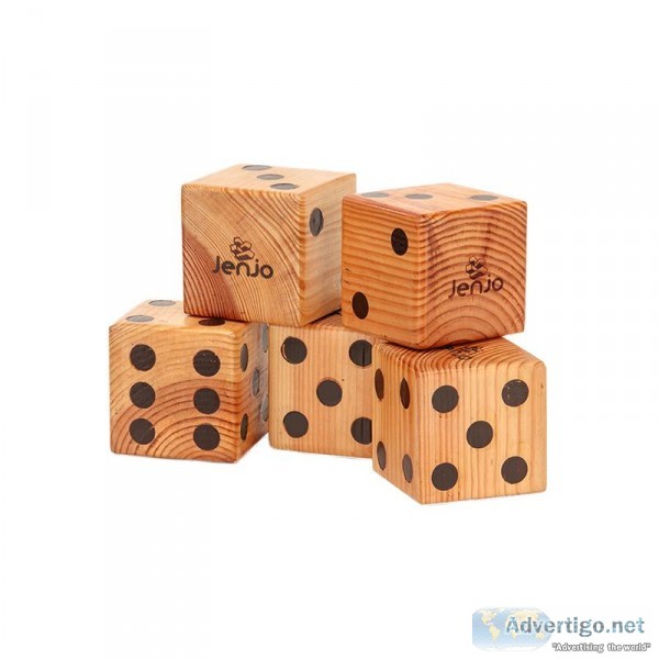 Giant Wooden Dice